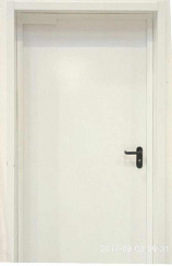 Дверь противопожарная металлическая EI60 с охватывающей коробкой (доборами)